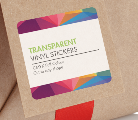 transparent stickers