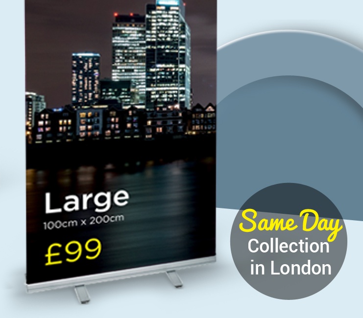 Roller Banner Printers In London Express Quality Printing