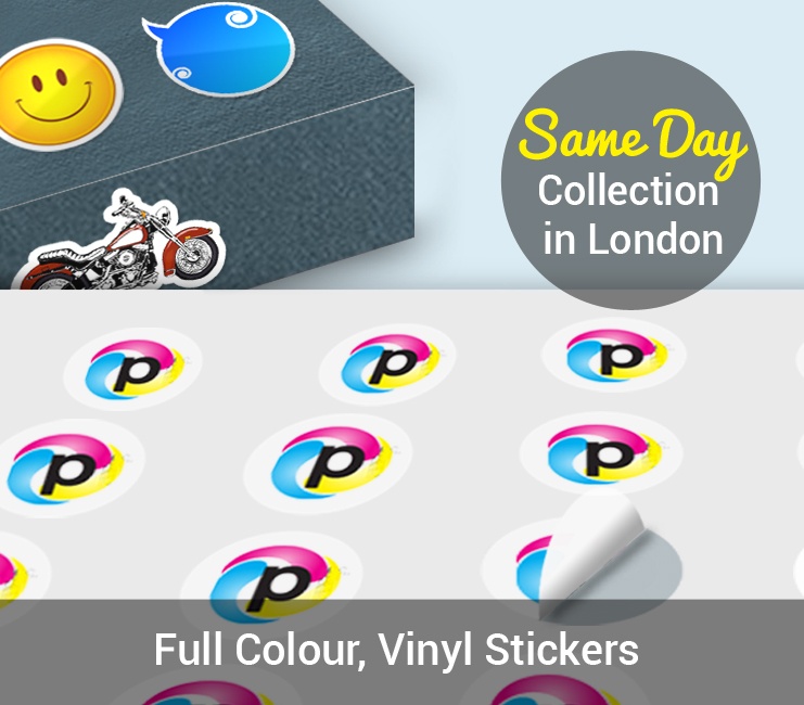 Fast, Same Day, Sticker Printing in London