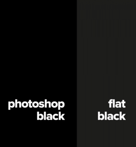 Flat Black