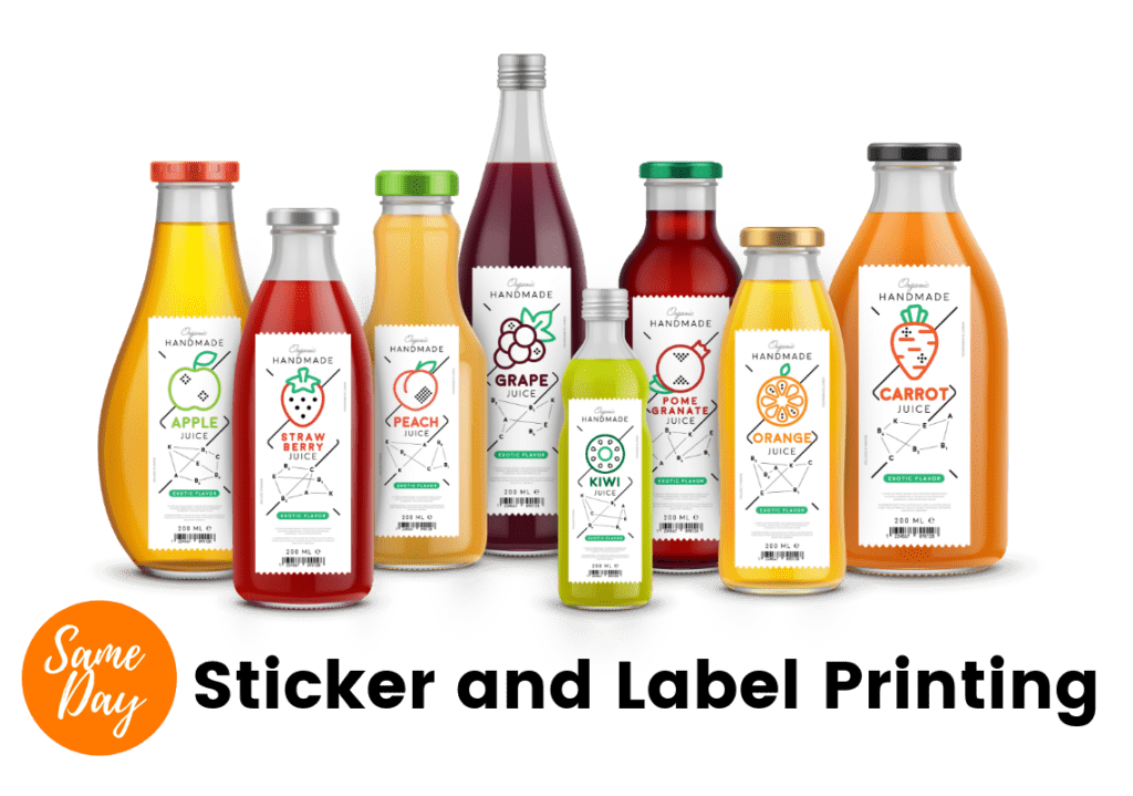 sticker and label printing