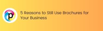 5 Reasons to Still Use Brochures for Your Business