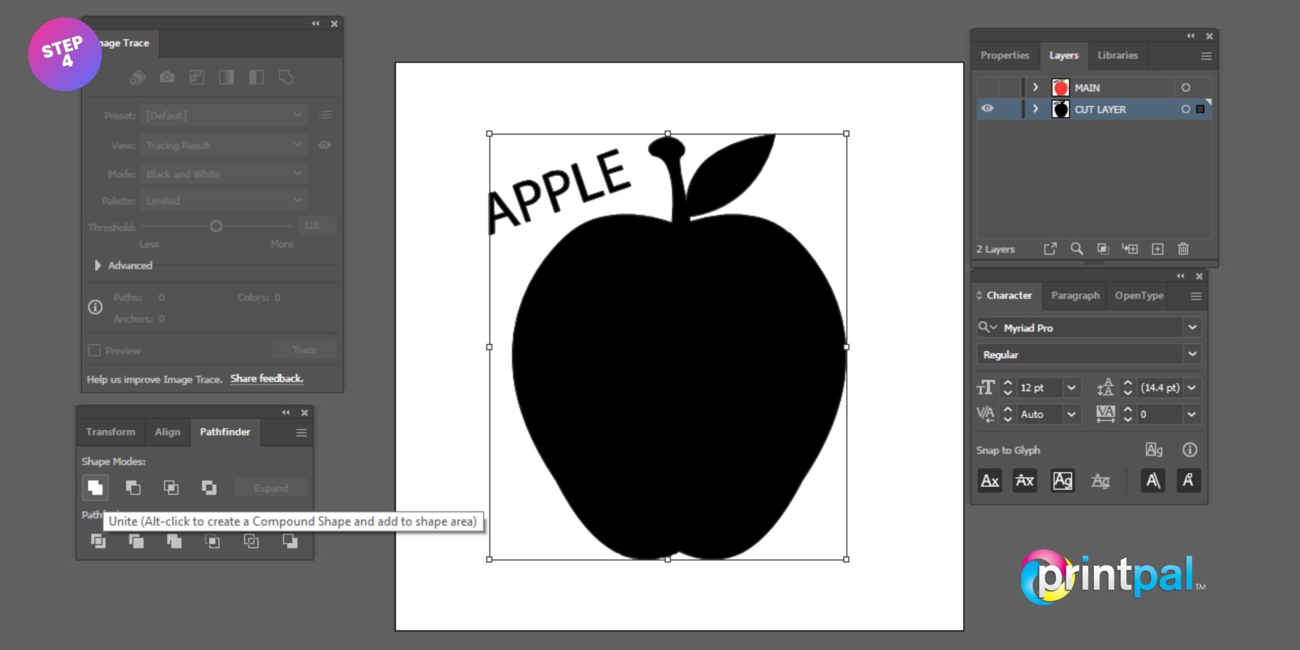 Vector Cut Contour Step 4 scaled