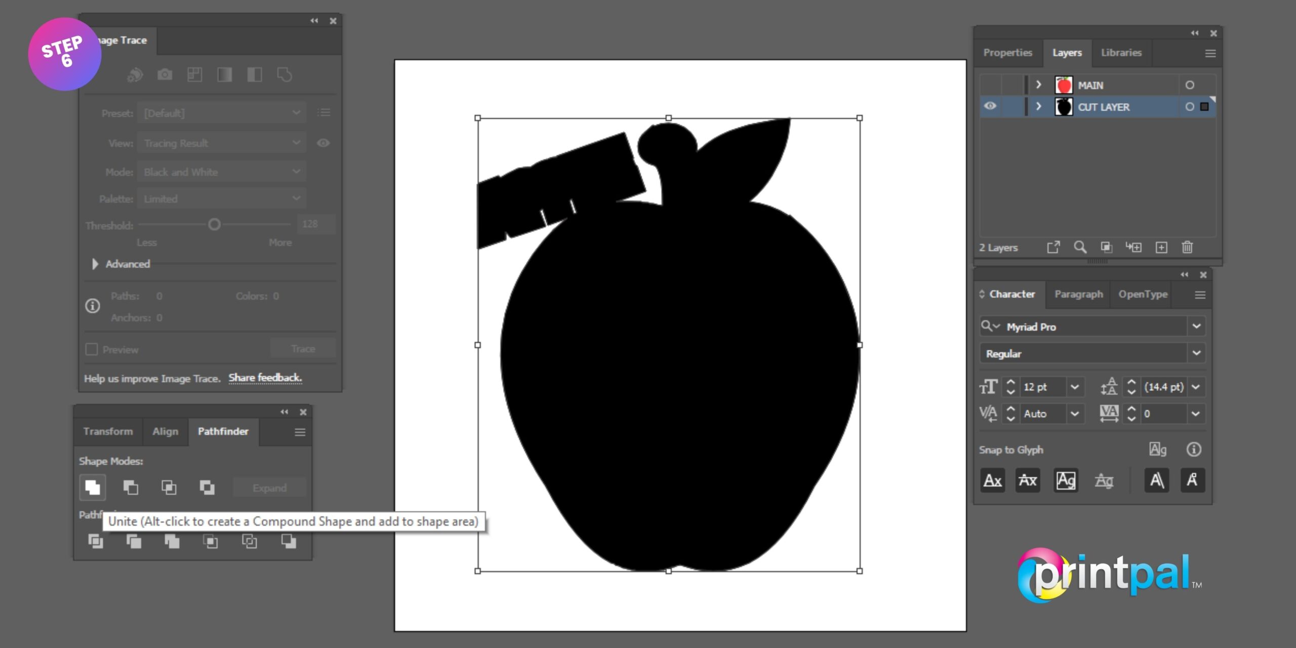 Vector Cut Contour Step 6 scaled