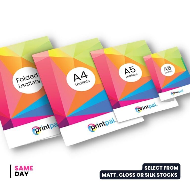 Leaflet Printing in London Same Day Leaflet Printing Printpal™ London