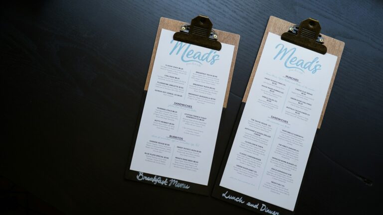 Create a Memorable Dining Experience with PrintPal London’s Expert Menu Printing Services