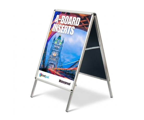 A-Board Insert Printing in London A-Board Insert Printing in London