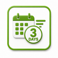 PRIORITY<br> 3 DAYS
