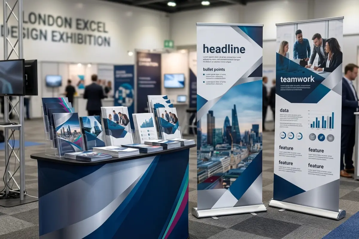 Roller banners and exhibition display printing in London