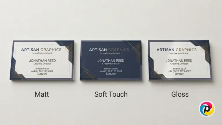 What Is Soft Touch Lamination on Business Cards?