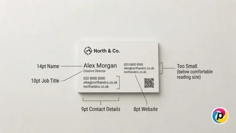 What Size Font Should You Use on a Business Card?